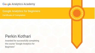 Google Certifications 