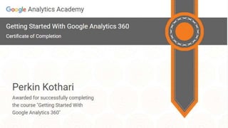 Google Certifications 