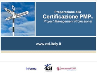 Certificazione PMP del PMI | PPTX