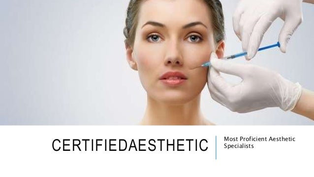 certified skin care specialist
