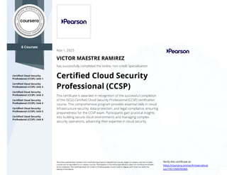 Certified Cloud Security Professional (CCSP) | PDF