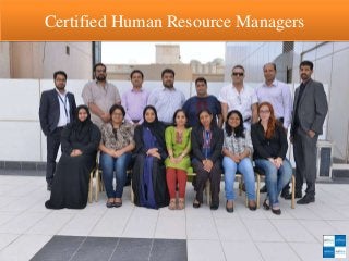 Certified Human Resource Managers
 
