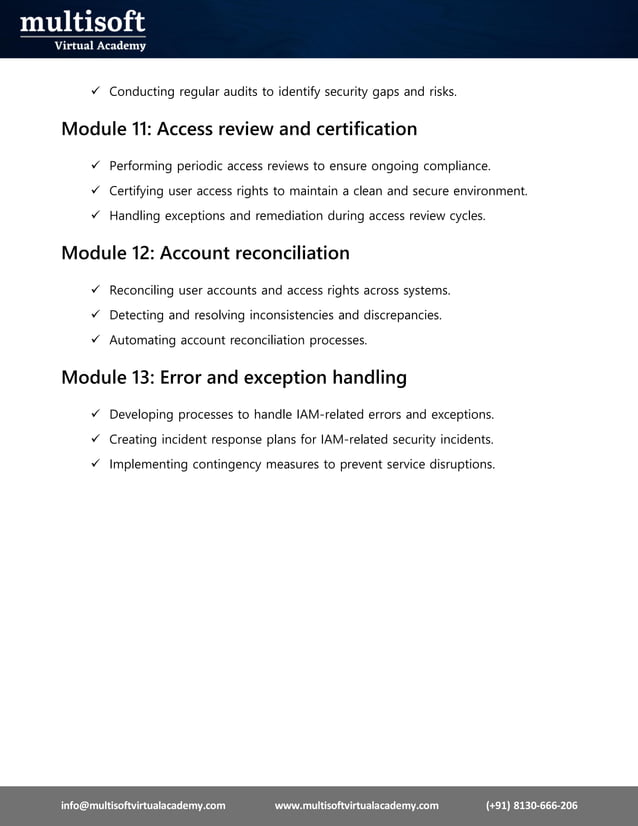 Certified Identity Access Manager (CIAM) Online Training | PDF