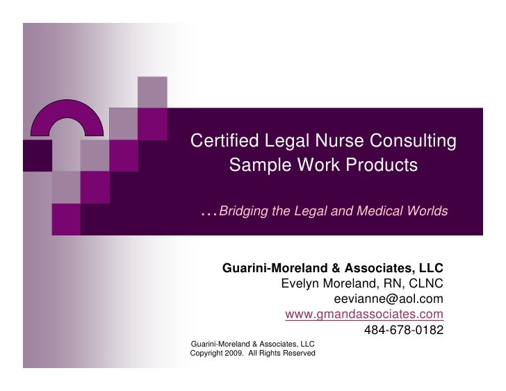 Certified Legal Nurse Consulting3