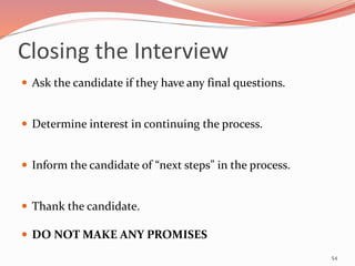 Recruitment process | PPTX