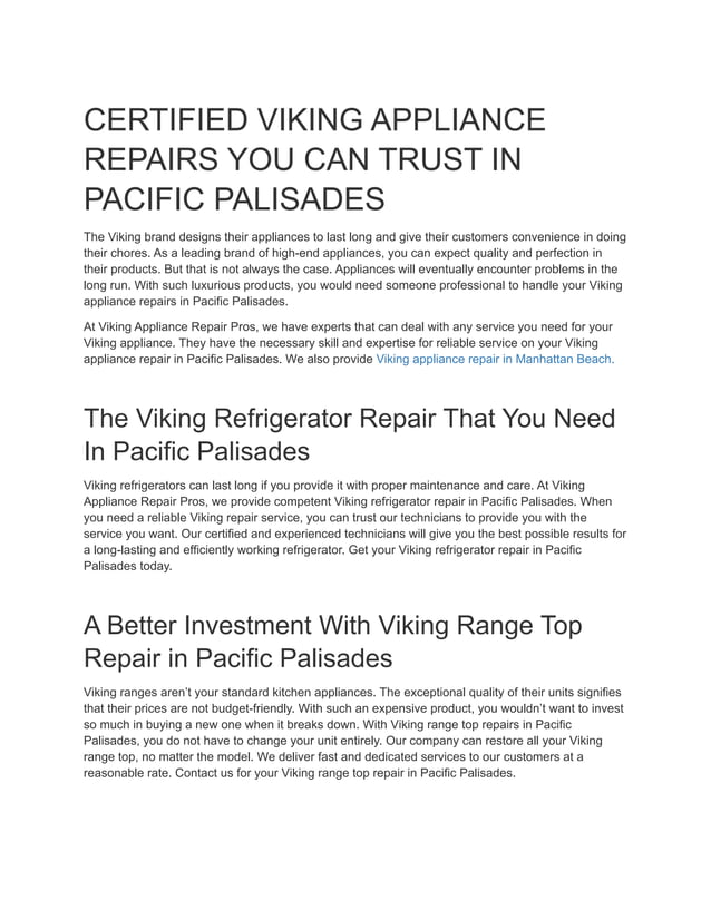 CERTIFIED VIKING APPLIANCE REPAIRS YOU CAN TRUST IN PACIFIC PALISADES.pdf