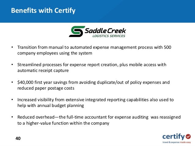 automated expense reporting