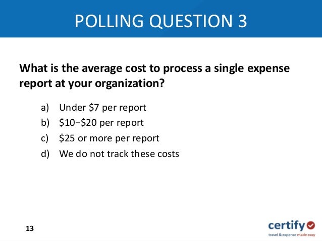 what is an expense report