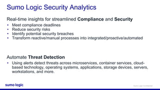 Sumo Logic Cert Jam - Security Analytics | PPTX