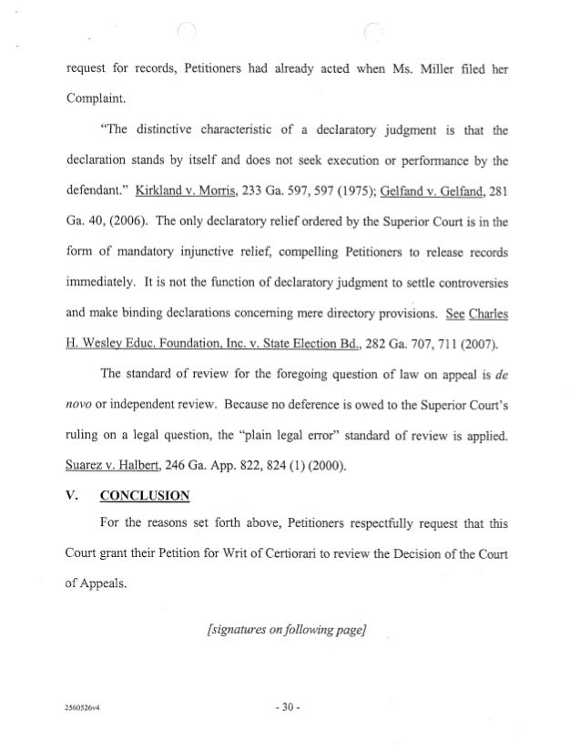 certori of lower court example of format bring rissler petitioned petition for writ of certiorari form