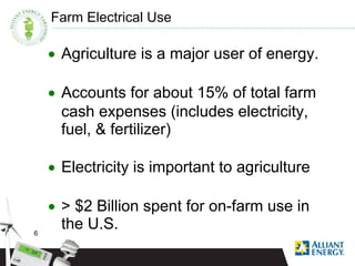 Energy Efficiency at the Farm Level