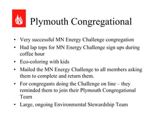 Congregations Leading the Way