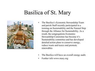 Congregations Leading the Way