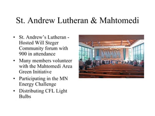 Congregations Leading the Way