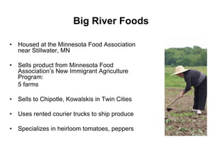 Local Foods Distribution & Infrastructure