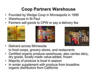 Local Foods Distribution & Infrastructure