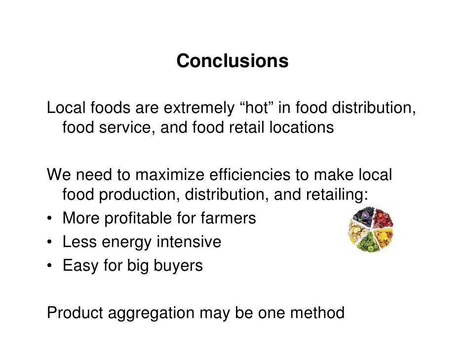 Local Foods Distribution & Infrastructure