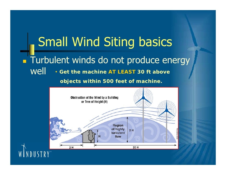 Planning a Small Wind Turbine Project