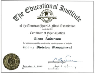 Specialization Rooms Division Managment - Trend College