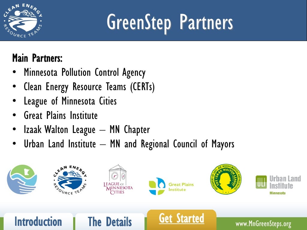 Introduction to Minnesota GreenStep Cities