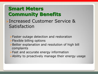 Smart Meter Basics and Benefits | PDF