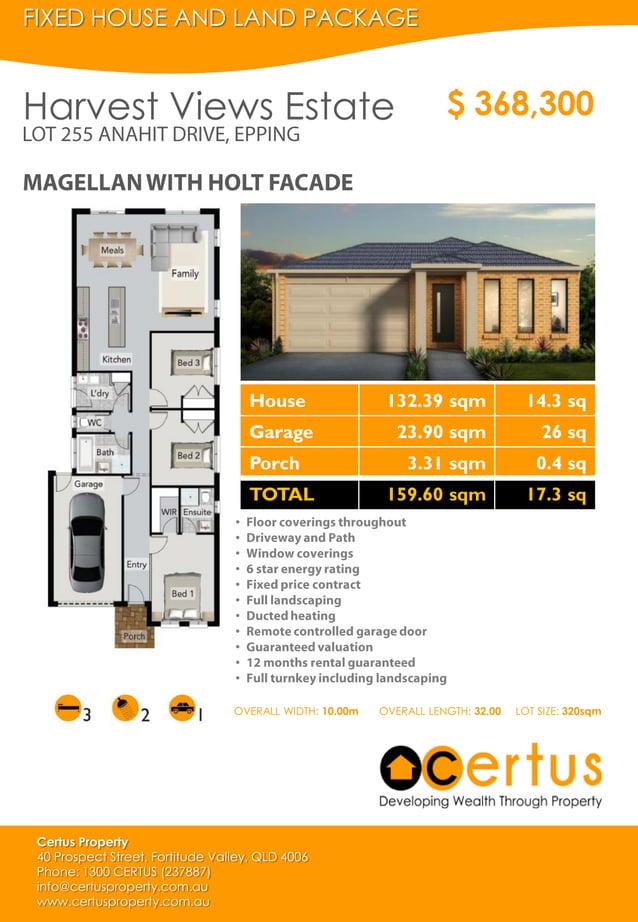Harvest Views Estate MAGELLAN WITH HOLT FACADE PDF