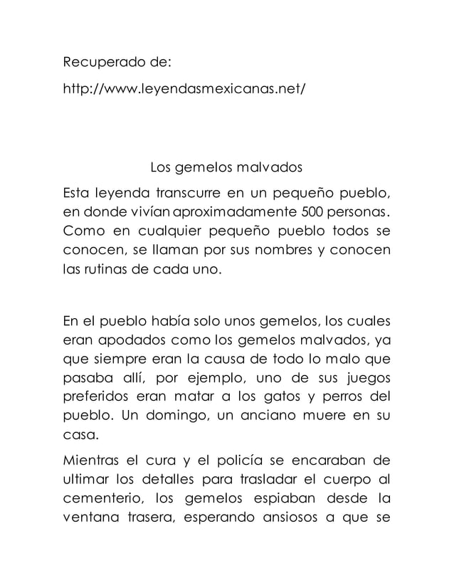 Leyendas mexicanas y urbanas | PDF