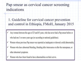 Guideline For Cervical Cancer Prevention And Control In Ethiopia – VVNBTH