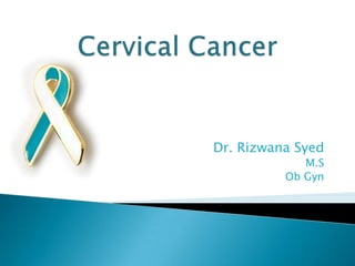 Dr. Rizwana Syed
             M.S
          Ob Gyn
 
