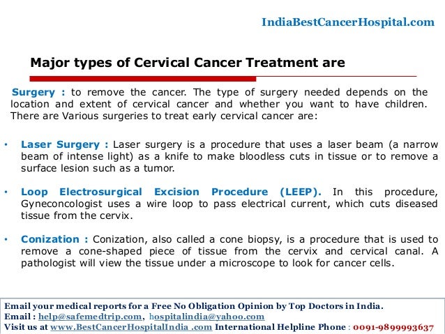 Cervical Lesions Treatment