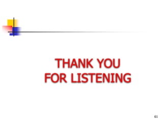 61
THANK YOU
FOR LISTENING
 