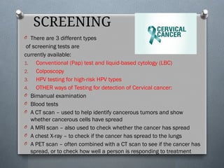Cervical cancer - a detailed insight.pptx