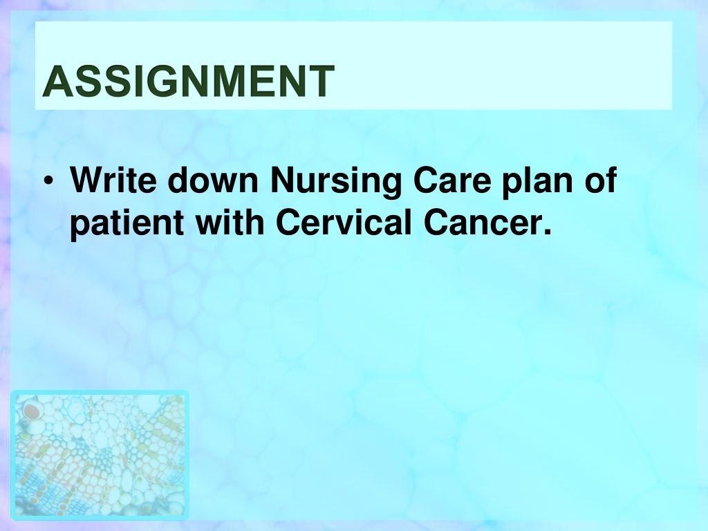 Cervical cancer powerpoint templates free picture