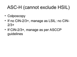 ROUTINE CERVICAL CANCER SCREENING GUIDELINES.ppt