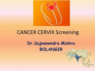 Cervical cancer screening in rural india | PPT