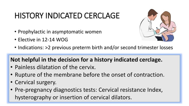 cervical cerclage.pptx | Pregnancy | Reproductive Health