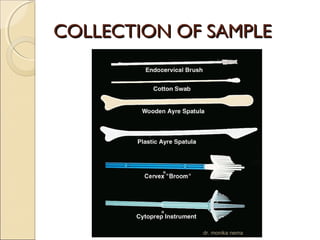 CCOOLLLLEECCTTIIOONN OOFF SSAAMMPPLLEE 
dr. monika nema 
 