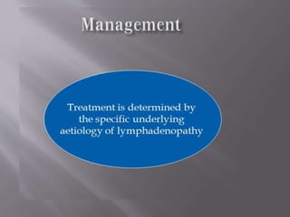 Cervical lymphadenopathy