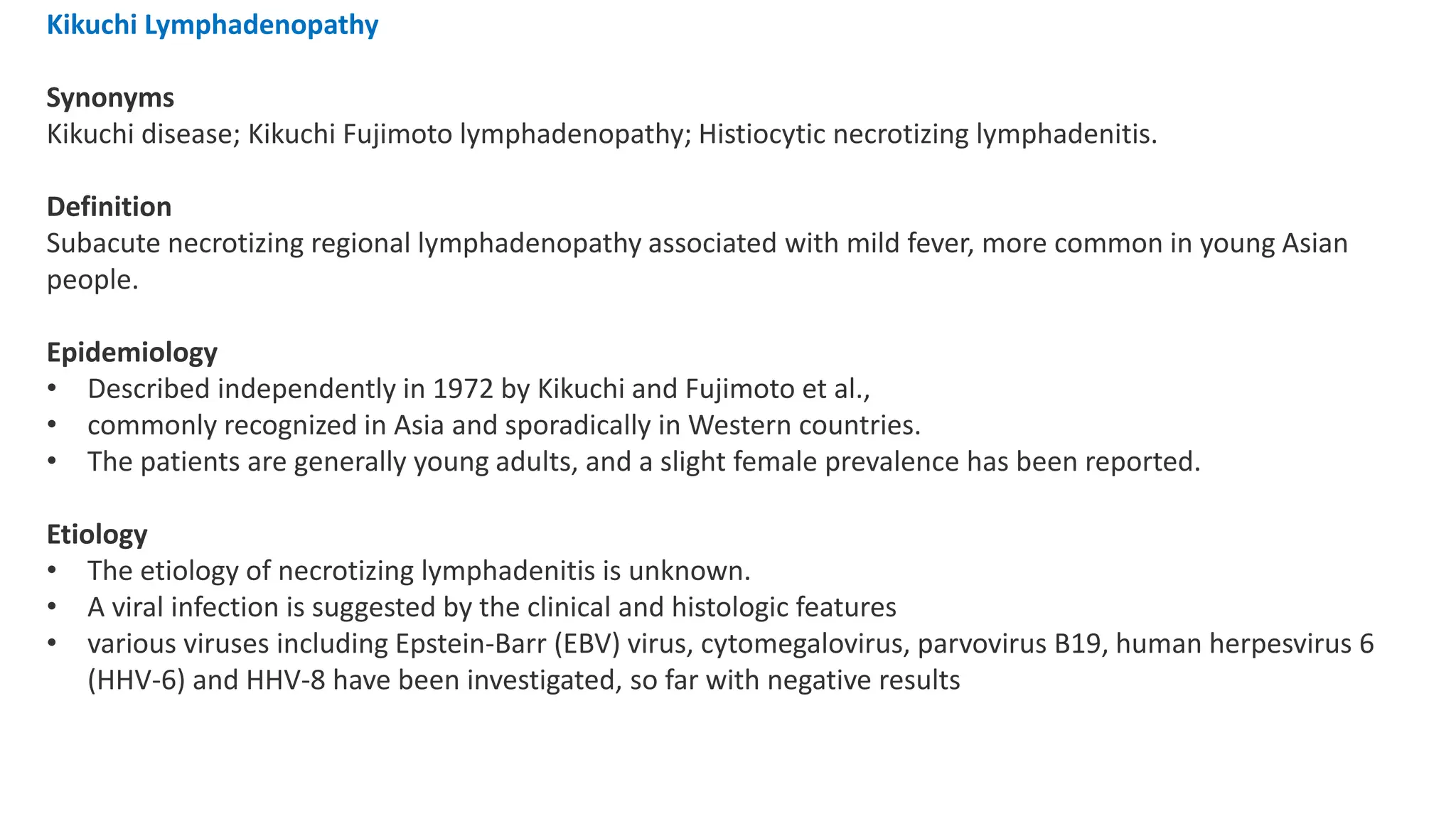 Cervical lymphadenopathy | PPTX