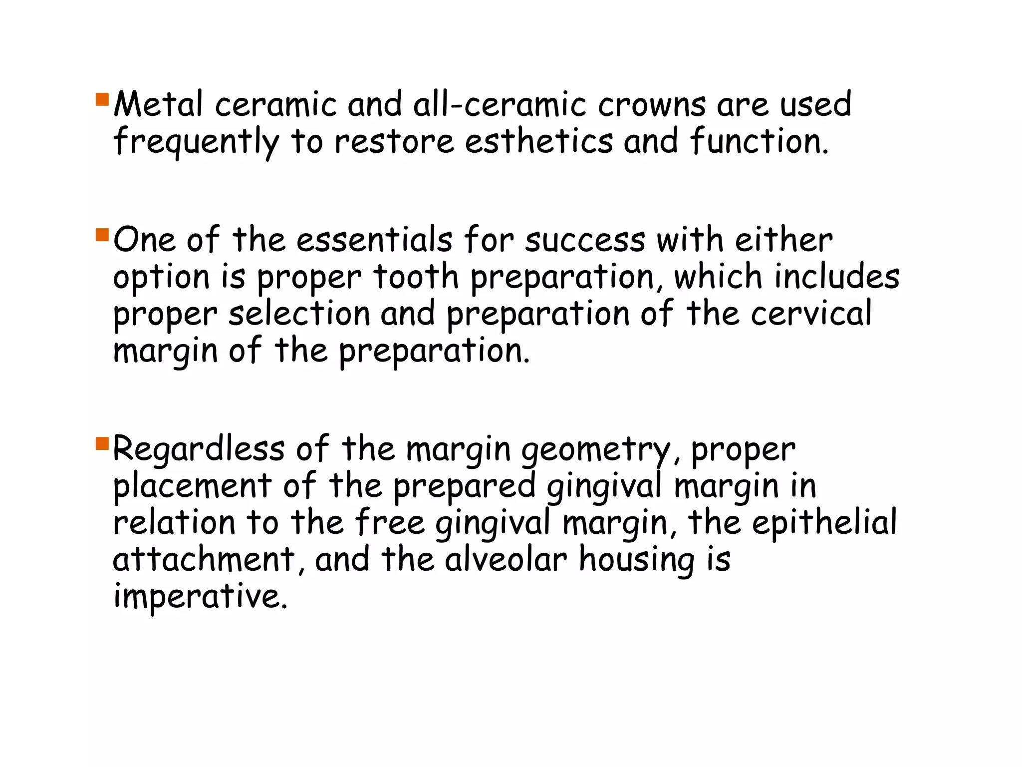 Cervical margin design | PPTX