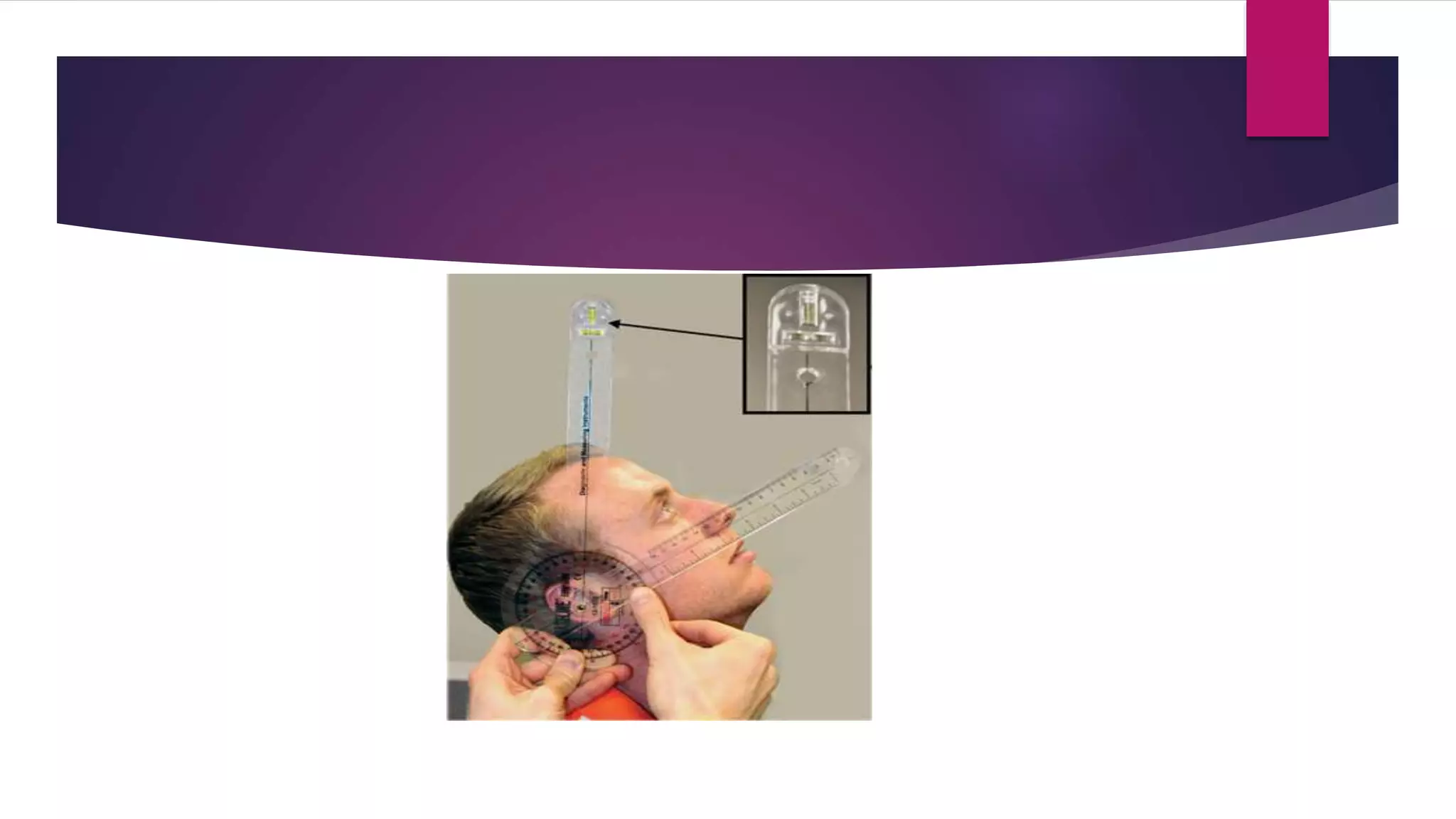 Cervical spine gonio | PPTX