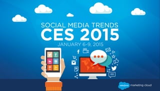 CES 2015
SOCIAL MEDIA TRENDS
JANUARY 6-9, 2015
 