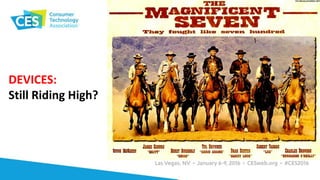 DEVICES:
Still Riding High?
 