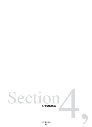 4,SectionAPPENDICES
– APPENDICES –
251
 