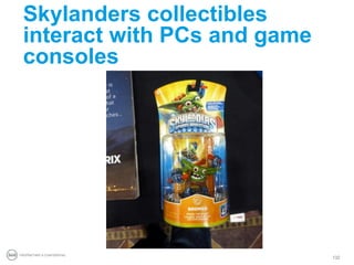 Skylanders collectibles
 interact with PCs and game
 consoles




PROPRIETARY & CONFIDENTIAL
                             ...