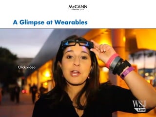 A Glimpse at Wearables

Click video

 