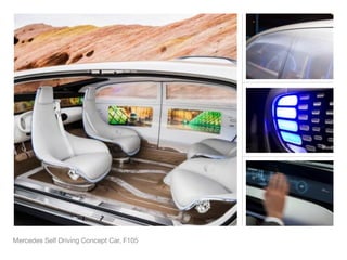 Mercedes Self Driving Concept Car, F105
 