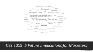 CES 2015: 5 Future Implications for Marketers
 