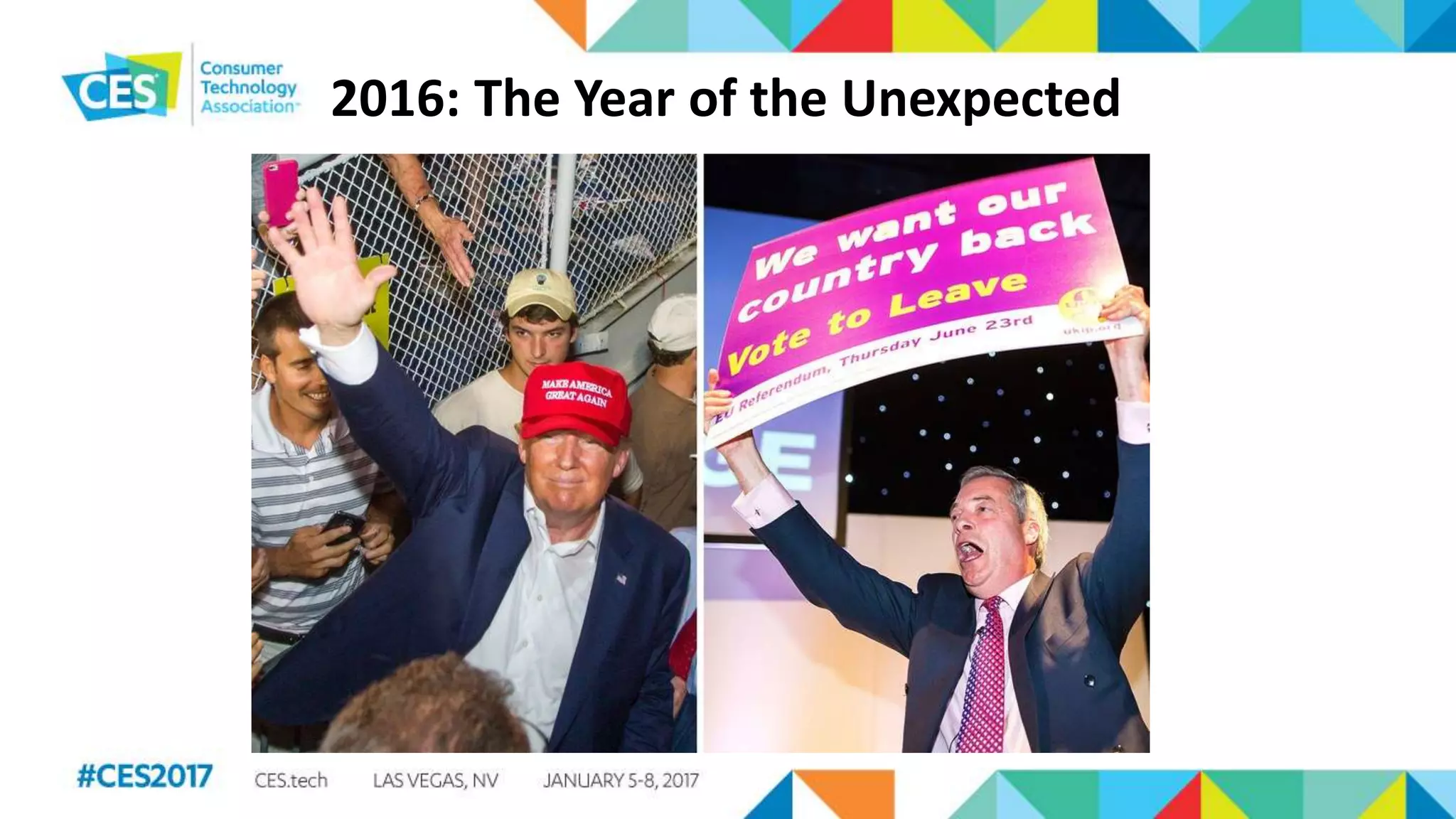 2016: The Year of the Unexpected
 