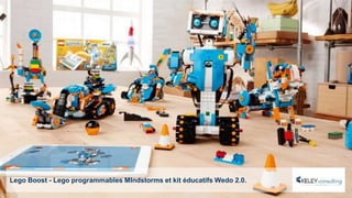 Lego Boost - Lego programmables MIndstorms et kit éducatifs Wedo 2.0.
 